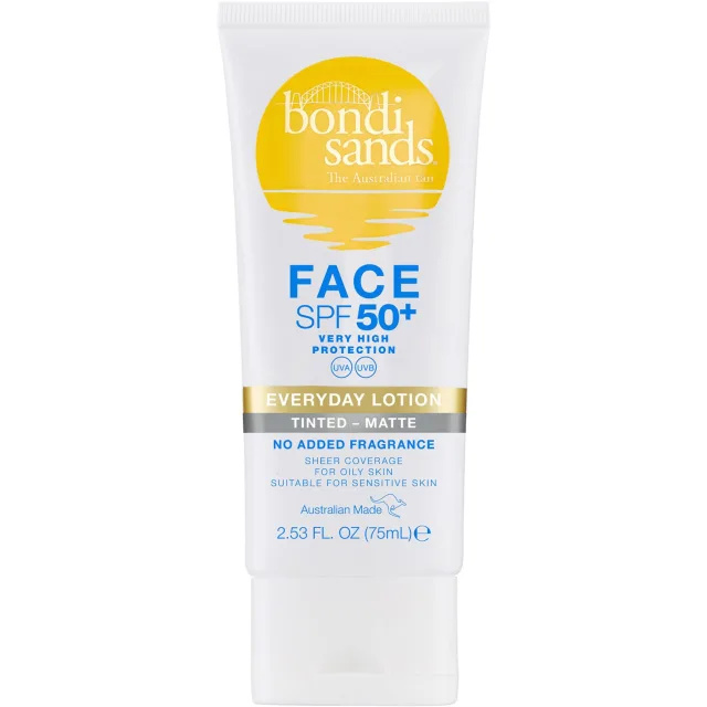 Bondi Sands SPF 50+ Everyday Matte Tinted Face Lotion