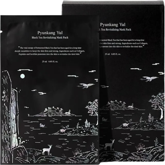 Pyunkang Yul Black Tea Revitalizing Mask 10-pack