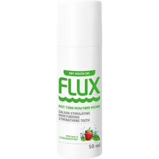 FLUX Dry Mouth Gel mot Torr Mun