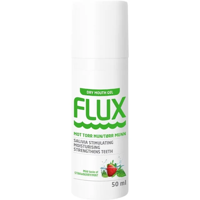 FLUX Dry Mouth Gel mot Torr Mun