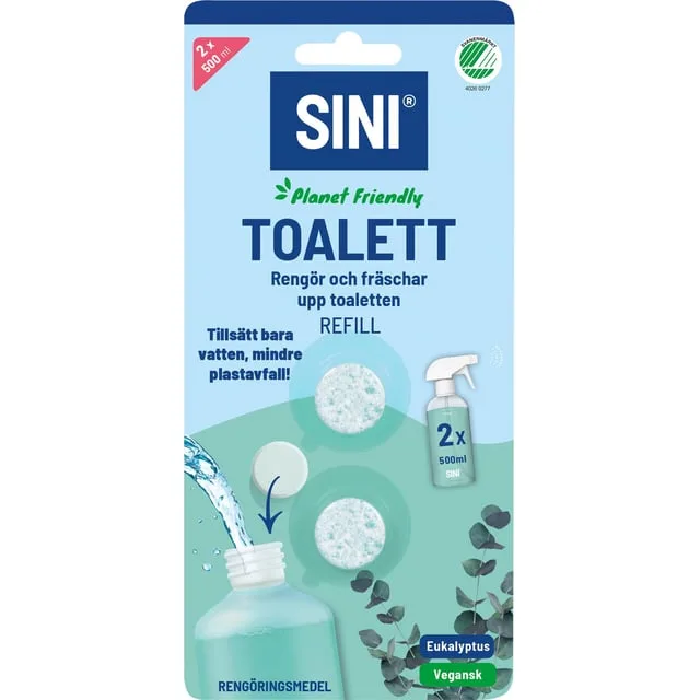 SINI Rengöringstablett WC refill 2-pack