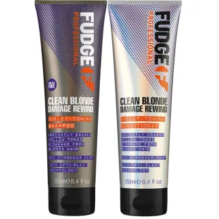 fudge Clean Blonde Care Damage Rewind Package