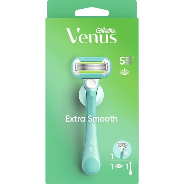 Gillette Venus Extra Smooth Rakhyvel med Rakblad & Duschhållare