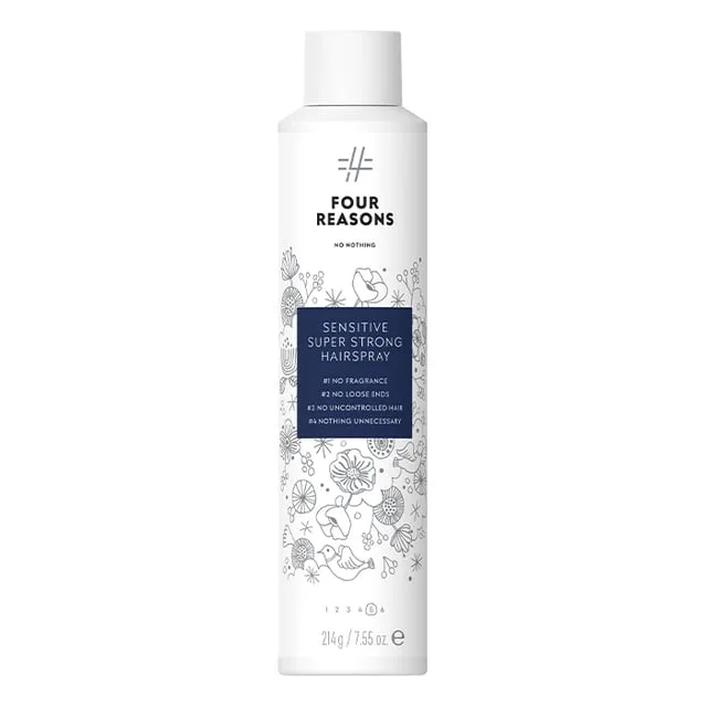 Four Reasons Sensitive Super Strong Hairspray