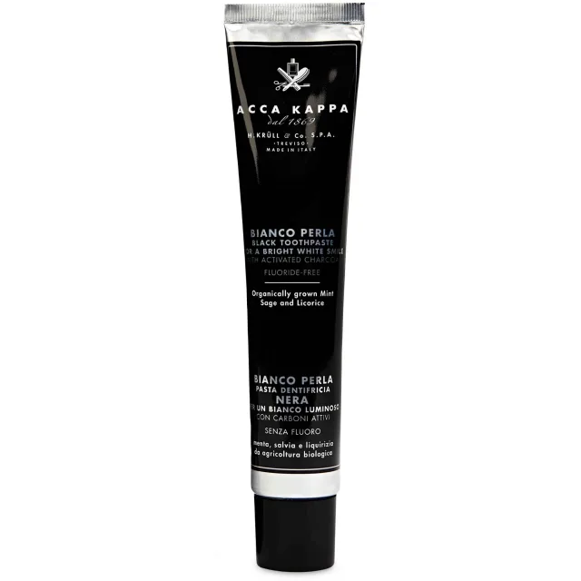 Acca Kappa Bianco Perla Black Toothpaste