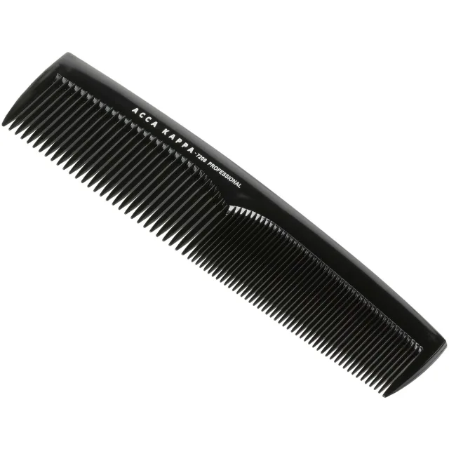 Acca Kappa Professional Styling Fine Coarse Teeth Comb
