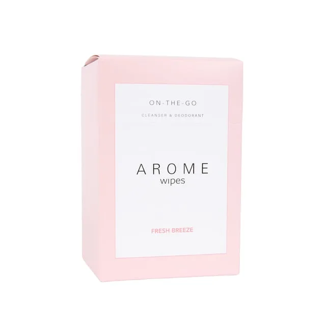 Arome On-The-Go Wipes