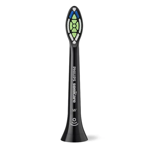 Philips Sonicare Optimal White 4-pack brush heads black