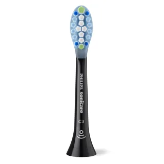 Philips Sonicare Premium Plaque Defence 4-pack brush heads black