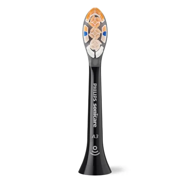Philips Sonicare Premium All-in-One 2-pack brush heads black