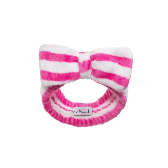 MILI Cosmetics Hair Band Stripe Red