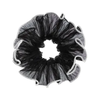 MILI Cosmetics Organza Scrunchie Black