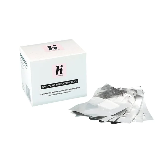 Hi Hybrid UV Gel Polish Remover Wraps
