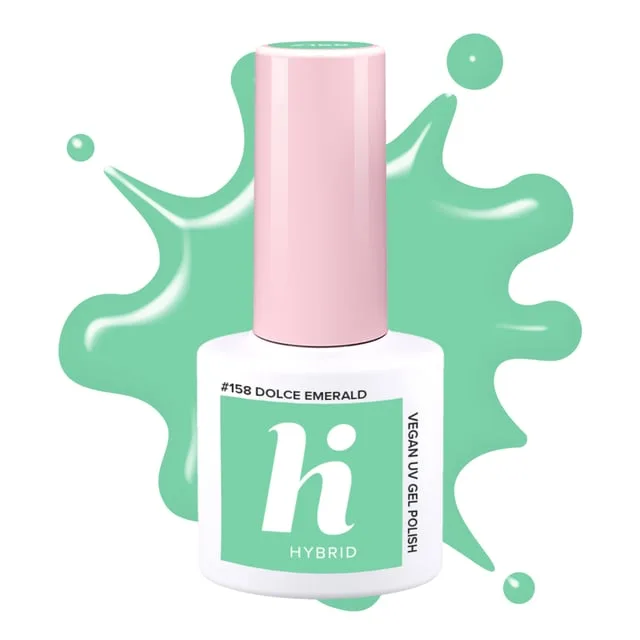 Hi Hybrid #158 UV Gel Polish Dolce Emerald