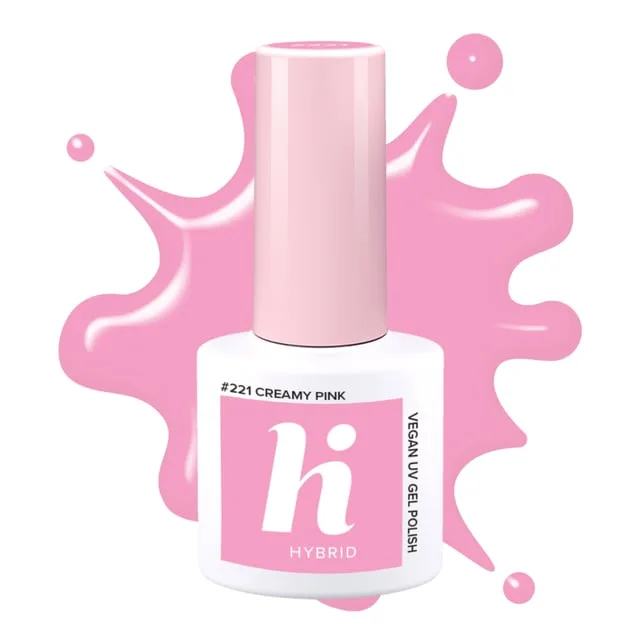 Hi Hybrid #221 UV Gel Polish Creamy Pink
