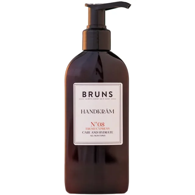 Bruns Handkräm Nº08 Fresh Cypress 200 ml