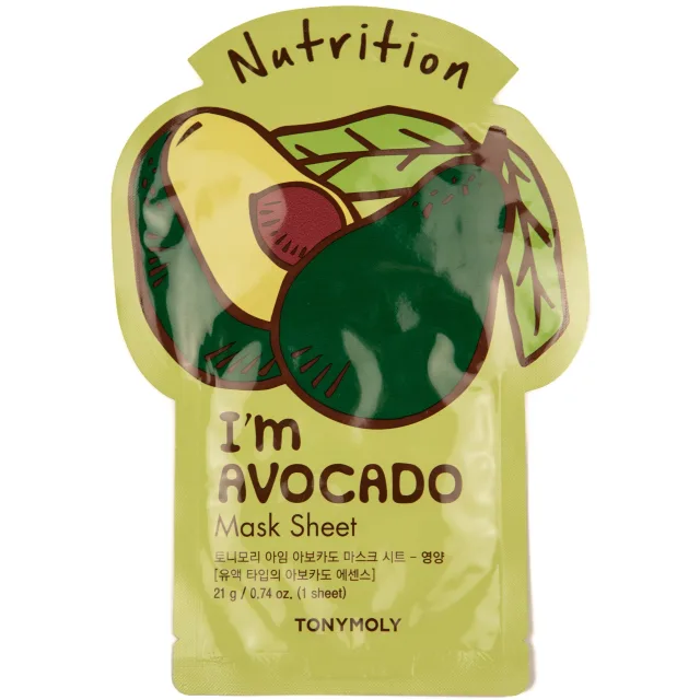 Tonymoly Nutrition I'm Avocado Mask Sheet