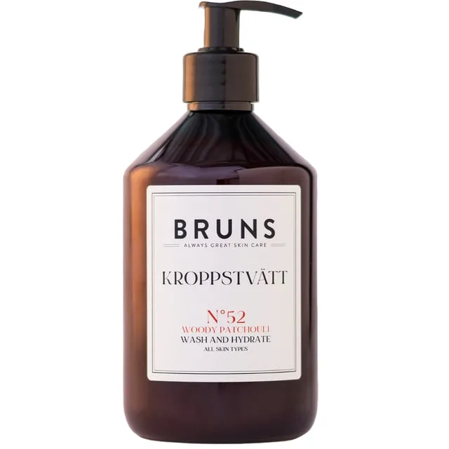 Bruns Kroppstvätt Nº52 Woody Patchouli 500 ml