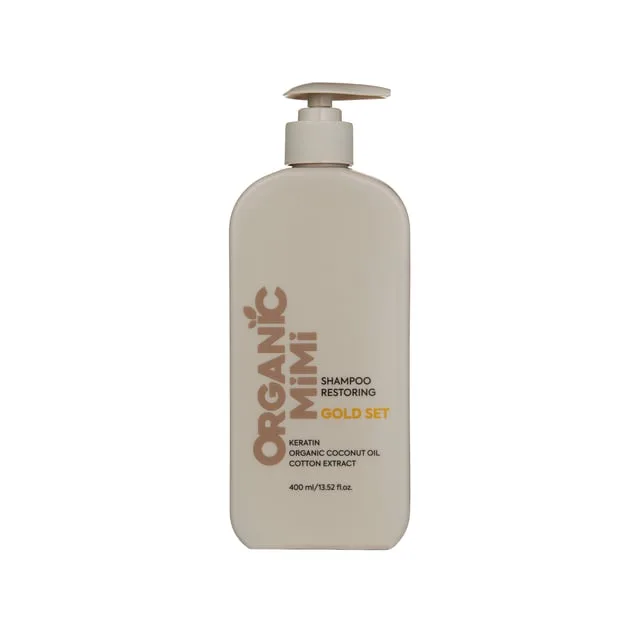 ORGANIC MiMi Shampoo Restoring Gold Set