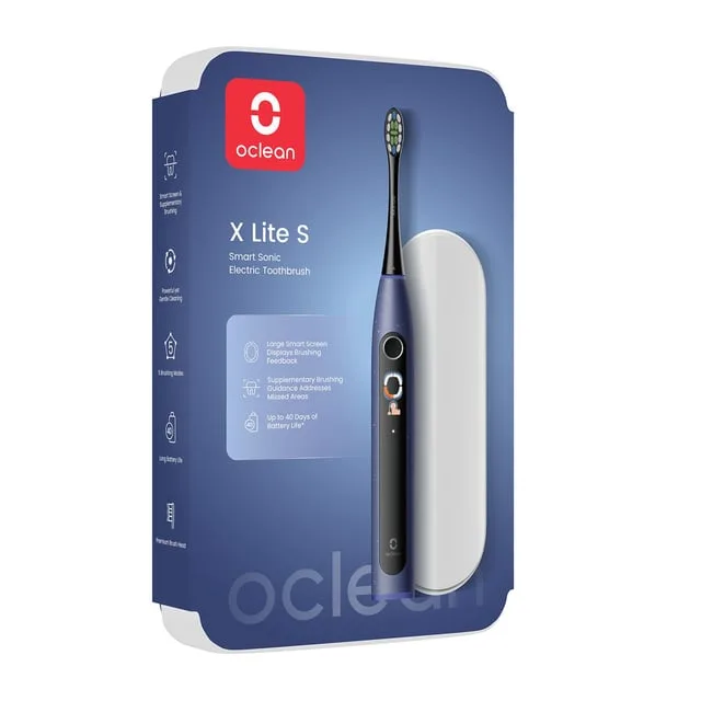 Oclean Elektrisk Tandborste X Lite Set Mörkblå