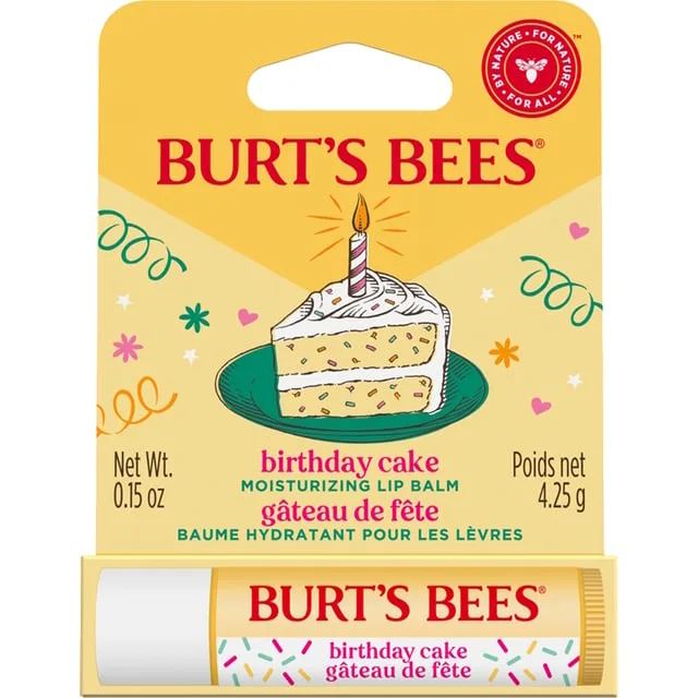 Burt´s Bees Lip Balm Birthday Cake Blister pack