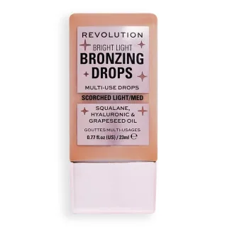 Revolution Beauty London Bright Light Bronzing Drops Bronze Scorched