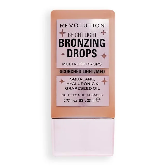 Revolution Beauty London Bright Light Bronzing Drops Bronze Scorched