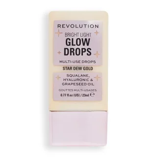 Revolution Beauty London Bright Light Glow Drops Golden Star Dew