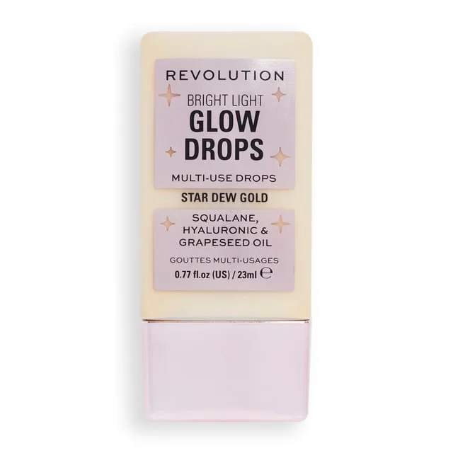 Revolution Beauty London Bright Light Glow Drops Golden Star Dew