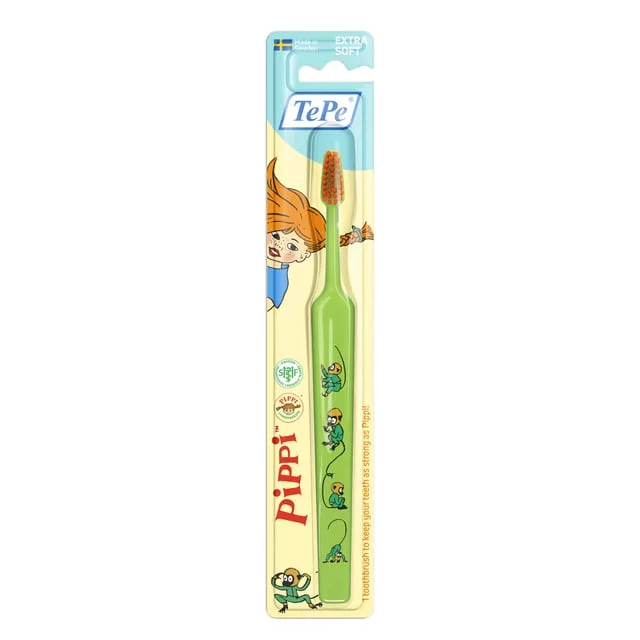 TePe Kids Pippi Extra Soft Tandborste 1-pack