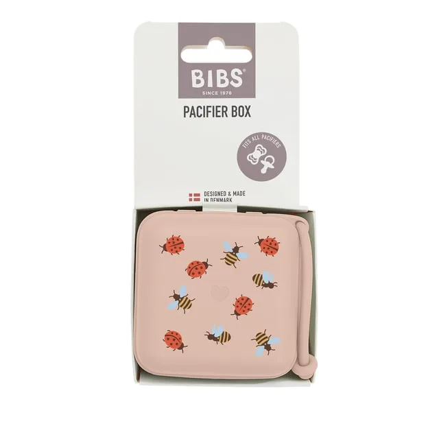BIBS Studio Pacifier Box Ladybug Bumblebee Mix Blush