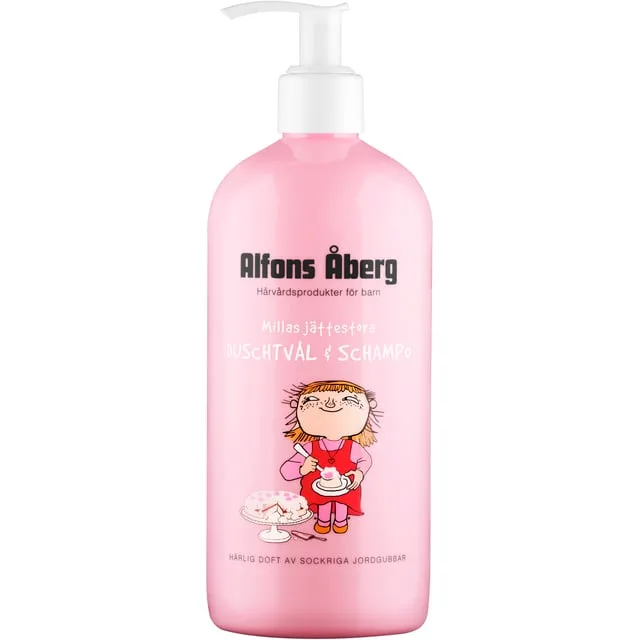 Alfons Åberg Millas Jättestora Duschtvål & Shampoo