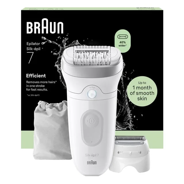 Braun Silk épil 7 Wet & Dry Epilator 7 041 Silver