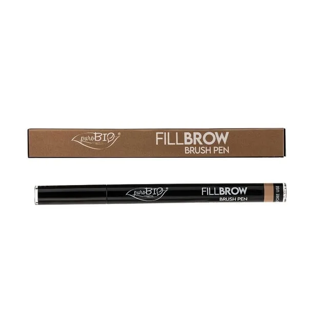 puroBIO Eyebrow Fillbrow Brush Pen Natural Blonde
