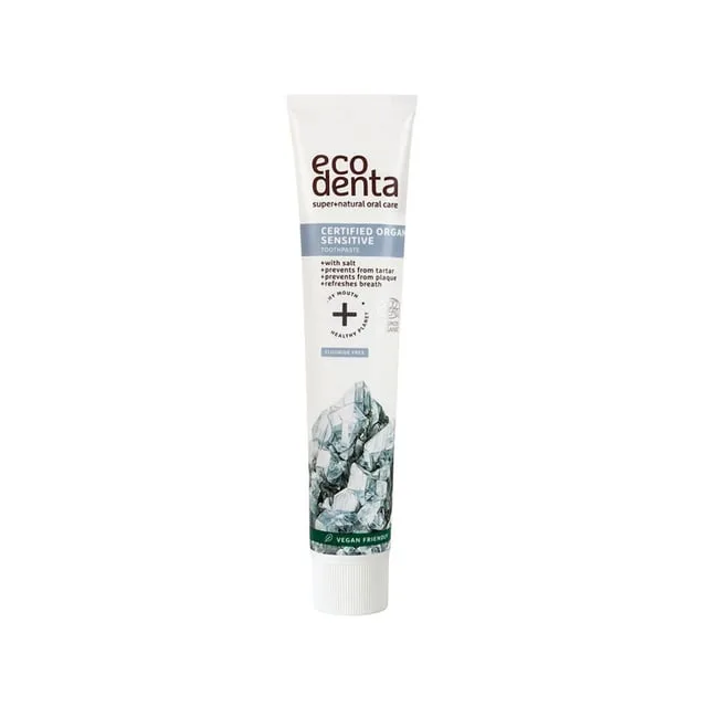 Ecodenta Organic Sensitivity Relief Toothpaste With Salt