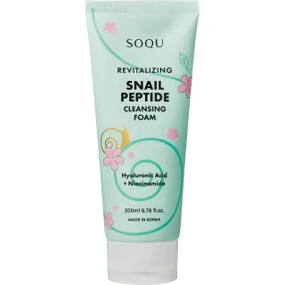 SOQU Snail Pepetide Cleansing Foam