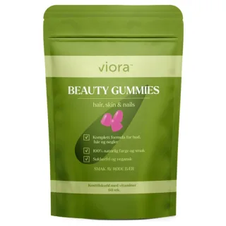 Viora Beauty Gummies Röda Bär