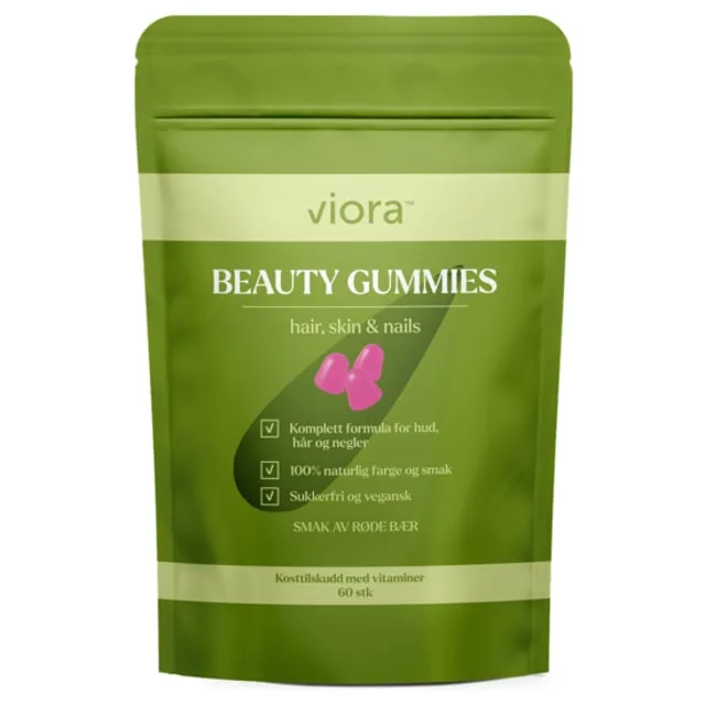 Viora Beauty Gummies Röda Bär