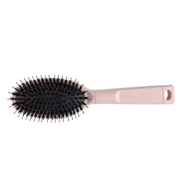 Cailap Hair Brush with Natural Bristles and Plastic Pins