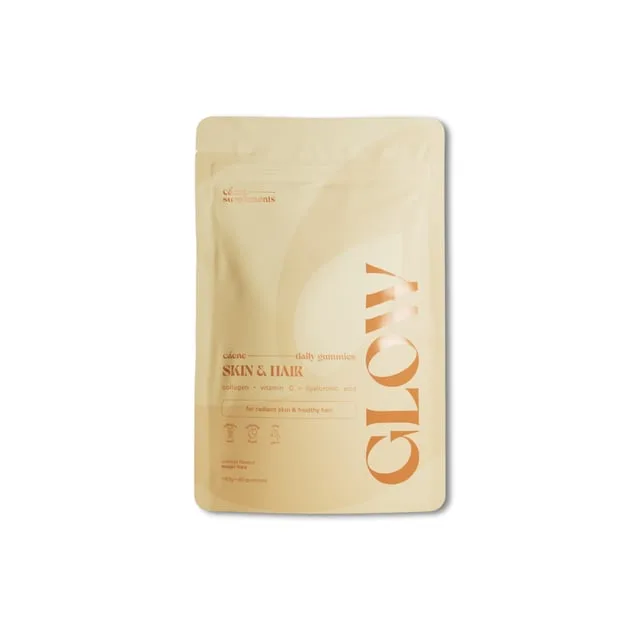 Cáene Glow Skin & Hair Gummies