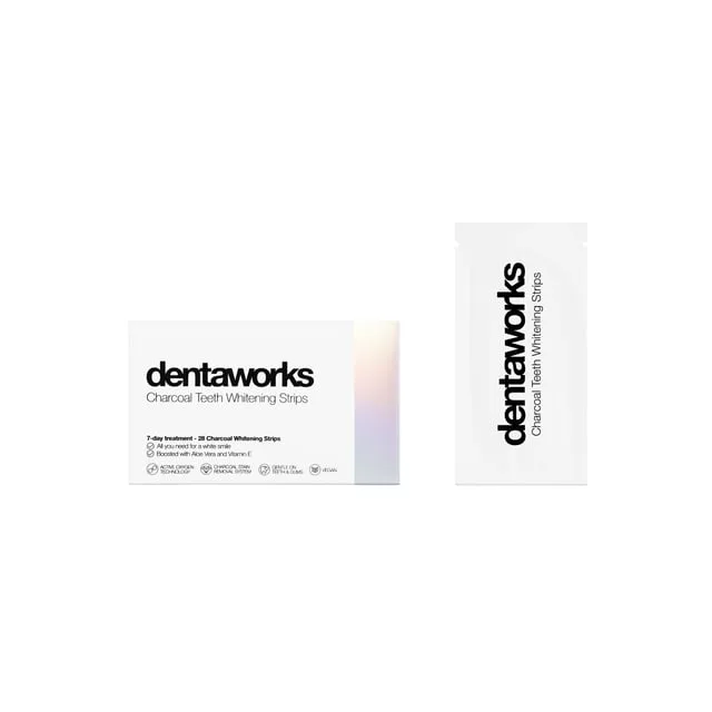 Dentaworks Charcoal Tandblekningsstrips