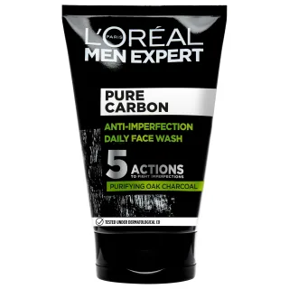 L'Oréal Paris Pure Carbon Men Expert Anti-Imperfection Daily Face Wash