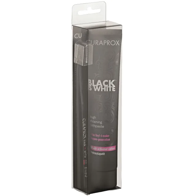 Curaprox Black is White Tandkräm