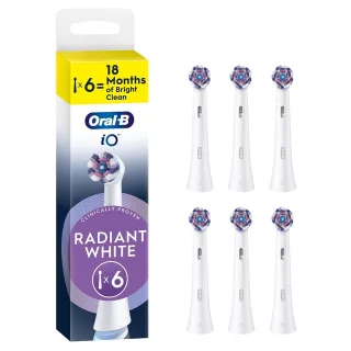 Oral B Oral-B iO Radiant White Tandborsthuvuden, Vit