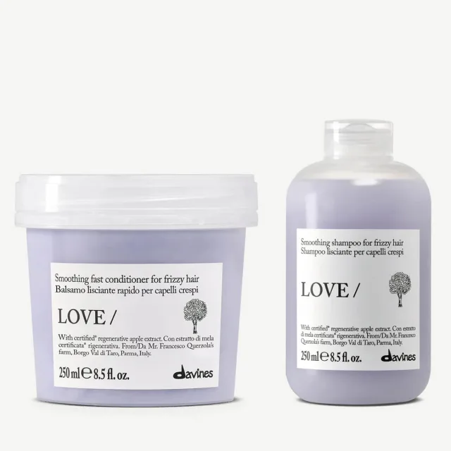 Davines Essential Love Smoothing Duo Shampoo + Conditioner