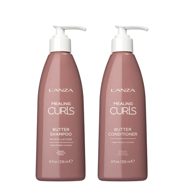 Lanza Healing Curls Butter Shampoo + Conditioner Duo