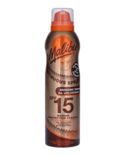 Malibu Continuous Tanning Oil Coconut Spray SPF15