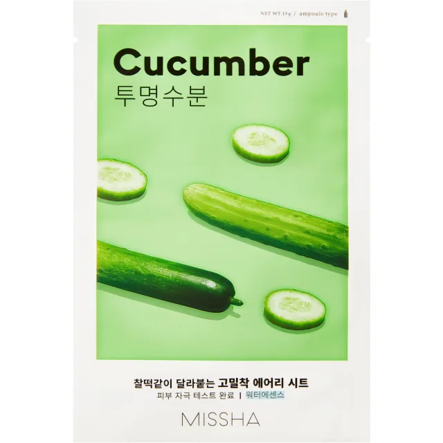 Missha Airy Fit Sheet Mask Cucumber 19 g