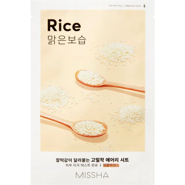 Missha Airy Fit Sheet Mask Rice