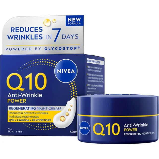 Nivea Nattkräm Q10 Power Replenishing Night Cream